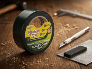 double tape foam hijau merek Nashua, varian penting dalam memahami jenis lakban dan fungsinya untuk dekorasi dan otomotif.
