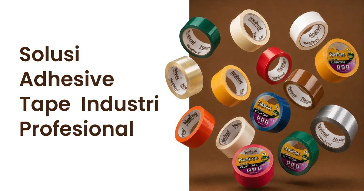 Berbagai varian adhesive tape industri berkualitas tinggi untuk solusi pengemasan profesional